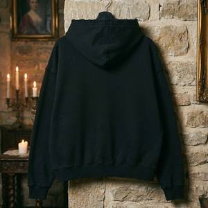 Sudadera con Capucha Delantera, Estilo Gótico Y2K, Ropa de Calle de Invierno para Mujer, Talla Grande, Algodón Grueso, Ecológico, Transpirable - Product Image 3