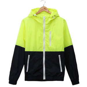 Chaqueta cortavientos para hombre de diseño personalizado de la mejor opción, lona transpirable, manga larga, cuello alto con cremallera, opción superior al por mayor - Product Image 6