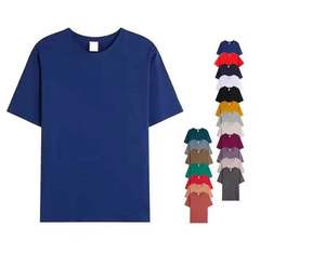 T-shirts décontractés pour hommes de haute qualité 100% coton, logo personnalisé, col rond, respirants, séchage rapide, tissu en toile, fabriqués au Pakistan - Product Image 1