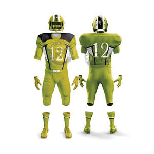 Nuevo Uniforme de Fútbol Americano para Hombre, Diseño Transpirable de Manga Corta, Personalizado al por Mayor para Equipos - Product Image 5