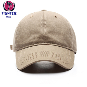 Logotipo bordado Soft Top Sports Caps Classic Unstructured Cotton Solid Plain Golf Hat Gorra de béisbol para hombre - Product Image 6