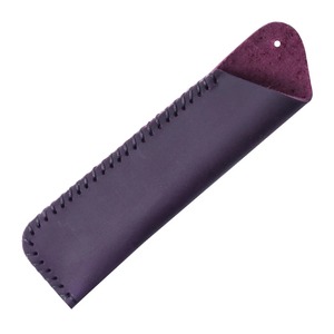 Estuche para lápices de cuero de vaca ecológico, portalápices de gran capacidad, organizador para estudiantes escolares, bolsa para lápices, tarjetero - Product Image 1