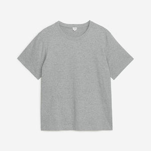 T-Shirt New Washed Sun Faded T-shirts Loose Fit Short Sleeve Knitted Fabric - Product Image 1