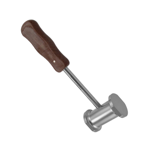 Mazo Mead de alto grado, mango de madera de 500 gramos, discos de Cabeza de Acero, mazo de hueso, martillo quirúrgico ortopédico de acero y Metal - Product Image 3
