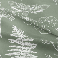 Impression numérique personnalisée Tissu extensible DBP Conception personnalisée Tissu pour robe Écologique