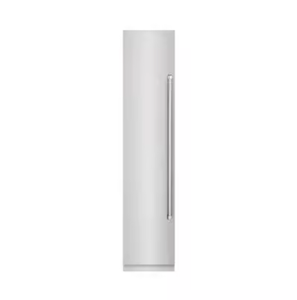 Outstanding-18" 8.6 cu. pies cúbicos Congelador vertical con bisagras a la derecha en acero inoxidable negro con interior gris grafito RCFVR-BS-18 - Product Image 3