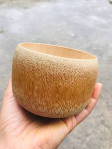 Taza de bambú natural de madera con logotipo personalizado Taza de bambú ecológica - Product Image 2