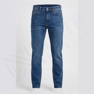 Custom Made Mid Waist Denim <b>Jeans</b> Wholesale Streetwear <b>Wide</b> <b>Leg</b> Pants Outdoor Fashion Plus Size Customized Color High Quality - Product Image 1