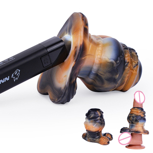 NNSX Fantasy Silicone Cavo Anale Plug Dilatatore Voyeur Nodo di Espansione Anal Spulum Giocattoli del Sesso per <span class=keywords><strong>Donne</strong></span> Uomini - Product Image 1