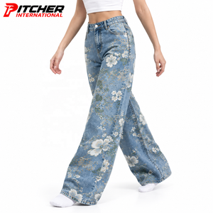 Jeans en denim pour femmes en gros, jeans de travail en coton pour boutiques de mode, fourniture sur mesure sous marque privée - Product Image 4