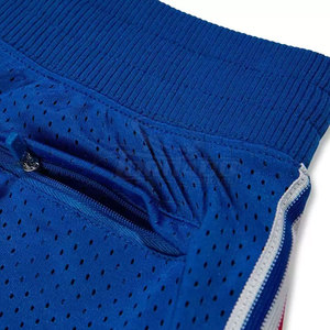 Shorts de sport pour hommes en coton respirant à séchage rapide avec logo personnalisé sur le devant, fermeture à cordon, style décontracté - Product Image 6