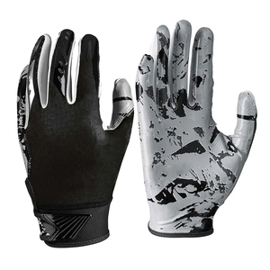 Guantes de fútbol americano de diseño personalizado de alta calidad Cómodos y ligeros de cuero La mejor opción al por mayor para fanáticos de los deportes - Product Image 1