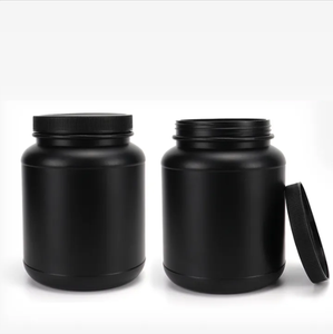 ขวดพลาสติกทรงกระบอกขนาด500มล. พร้อมฝาเกลียวสำหรับยาและวิตามิน - Product Image 2