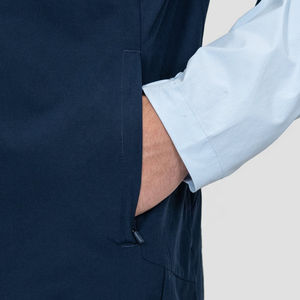 ชุดแจ็กเก็ตกันลมสำหรับผู้ชายเสื้อกันลมสีพื้นระบายอากาศแห้งเร็ว - Product Image 3