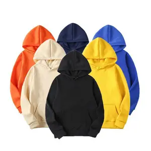 Oem Custom Logo Design Men's Couple Hoodie In Autumn And Winter Made Of Cross-border Fleece Available Different Colors Hoodies