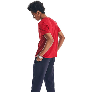 T-shirt professionnel pour hommes fabriqué en usine, matériau durable à séchage rapide, respirant, doux et confortable. - Product Image 2