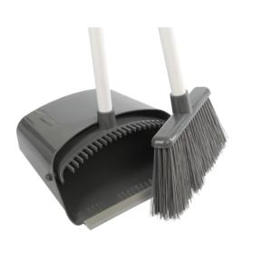 Ensemble balai et pelle magiques pliables 2-en-1 avec long manche, outils de nettoyage ménager en plastique, directement du fabricant - Product Image 1