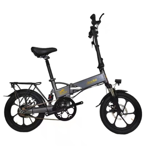 Bicicleta Eléctrica Plegable de 14 Pulgadas, 7 Velocidades, Baterías LiFePO4, Cuadro de Aluminio, Motor en la Rueda Trasera, Asistencia al Pedaleo - Product Image 1