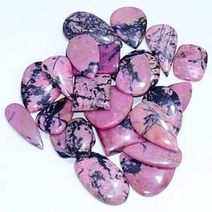 Piedra preciosa natural para joyería, cabujones de Rodonita natural, piedras preciosas sueltas, rodonita, precios de fábrica del exportador indio - Product Image 4