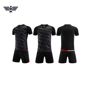 Camiseta de Fútbol Personalizada de Secado Rápido de Alta Calidad para Hombres, Mujeres y Niños, Color Personalizado, Logotipo, Camisetas Deportivas, Pantalones Cortos, Servicio OEM Disponible - Product Image 4