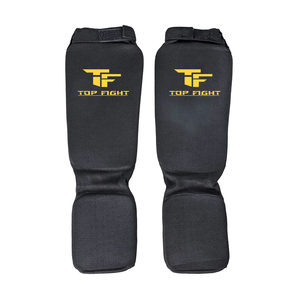 Nuevo estilo de alta calidad elástico SHIN IN STEP para Artes Marciales Kick Boxing Training Almohadillas protectoras logotipo y tamaño personalizados - Product Image 6