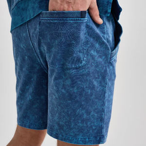 Pantalones cortos lavados con ácido para hombre, ropa informal personalizada Hip Hop, novedad de 2025, pantalones cortos lavados con ácido para hombre de estilo Vintage de calle alta - Product Image 4