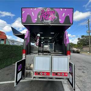 Achetez un camion de restauration rapide mobile personnalisé entièrement équipé, un camion de restauration rapide neuf et propre pour pizzas, hamburgers et boissons chez Buy Customised - Product Image 3