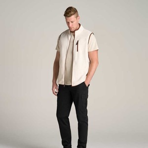 เสื้อกั๊กขนแกะขั้วโลกสำหรับผู้ชายเสื้อแขนกุดสำหรับใส่กลางแจ้งโลโก้ปักและให้ความอบอุ่นในฤดูหนาว - Product Image 5