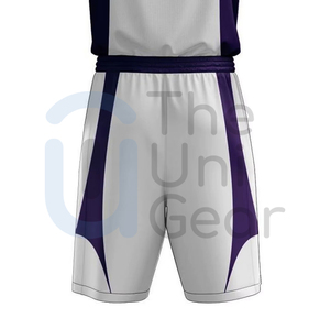 Tenue de basket-ball sur mesure, dernière conception, respirante, à séchage rapide, anti-humidité, 100% polyester, ensembles sans manches - Product Image 5