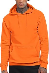 Sudaderas Casuales de Invierno para Hombre, Color Sólido, 100% Algodón, Impermeables, Corte Regular, con Diseño de Bolsillo - Product Image 6