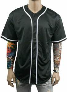 Ensemble d'uniformes de baseball haute performance avec style de maillot, tissu respirant à séchage rapide et anti-UV, léger pour le confort du joueur - Product Image 4