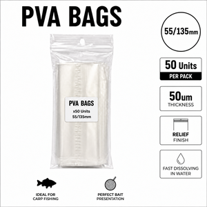 PVA-Beutel 55x135mm 2000 Stück Schnell Auflösende Wasserlösliche Karpfenboden-Angelköder Rückstandsfrei 30-60 Angelzubehör - Product Image 2