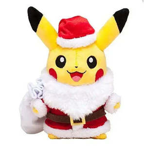 Figurine de Noël de luxe Pikachu Pokémon, Père Noël - Product Image 1