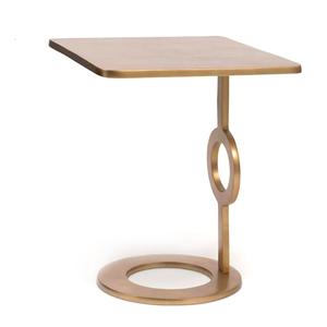 Muebles de estilo elegante para sala de estar, mesa lateral de café de lujo, de Metal y aluminio, gran oferta, nuevo diseño - Product Image 1