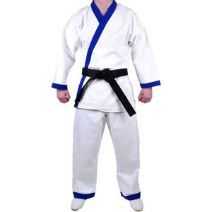 Service OEM Vêtements d'entraînement au combat de qualité supérieure Uniforme de karaté Prix bon marché Vêtements d'arts martiaux pour hommes Uniforme de kimono Jiu Jitsu - Product Image 1