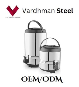 Leader dans la vente de gourdes isothermes de qualité supérieure de 12 L, grand seau à eau chaude/froide/glace avec bouton-poussoir pour le camping - Product Image 4