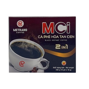 Bebidas Vietnam 2 en 1 Café instantáneo de alta calidad 15 sobres Tipo 5% Azúcar Cafeinado Habitación Condition Caja Embalaje - Product Image 2