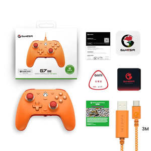 จอยสติ๊กพลาสติกแบบมีสายและไร้สายสำหรับ Xbox Series X พร้อมคุณสมบัติระบบสั่น Turbo และมอเตอร์สั่นสะเทือน ใช้งานร่วมกันได้กับ - Product Image 4