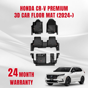 แผ่นปูพื้นทนทานต่อการเก็บสิ่งสกปรกพรมปูพื้นรถยนต์สุญญากาศกันคราบแห้งเร็ว2024 Honda CRV - Product Image 6