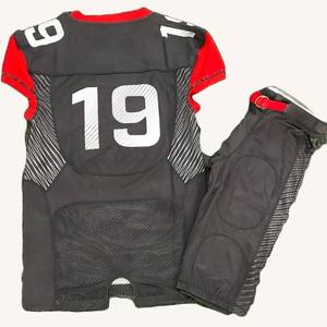 ชุดยูนิฟอร์มอเมริกันฟุตบอล 7V7 สำหรับผู้ใหญ่ ออกแบบเองได้ ระบายอากาศ แห้งเร็ว แขนสั้น พิมพ์ลายแบบซับลิเมชั่น โพลีเอสเตอร์ 100% คุณภาพสูง - Product Image 2