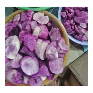 Igname violette congelée IQF de qualité supérieure pour les soupes, les pâtisseries et les plats en purée, igname violette entière/cube/coupée congelée avec des prix bon marché - Product Image 5