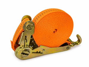 Sangle à cliquet de retenue de cargaison fiable 38mm 2000kg en polyester résistant à l'abrasion pour le transport routier Service OEM ODM - Product Image 5