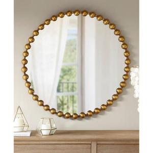 Nueva tendencia, espejo de pared de salón, diseño perfecto, espejo Selfie, marco de Metal fundido dorado, espejo de lujo para decoración del hogar - Product Image 4