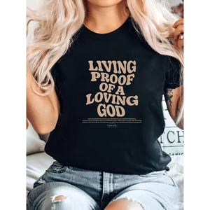 Camiseta de ocio para mujer para Primavera/Verano Top estampado estándar de un color hecho en China - Product Image 1