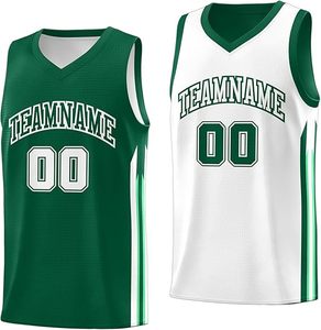 Usine directe en gros maillots de basket-ball réversibles personnalisables uniformes en polyester respirant logo imprimé industrie du sport - Product Image 1