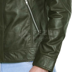 Chaqueta de piel de vaca de alta calidad para hombre con el mejor diseño, impermeable de invierno personalizado con cuello levantado, diseño de moda recién llegado - Product Image 5