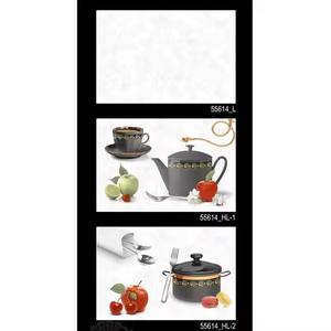 Azulejos de pared de cocina de 300x450mm, exportador de diseño blanco, baño de cerámica, acabado metálico, azulejo de suelo de ónix de mármol para venta al por mayor - Product Image 6