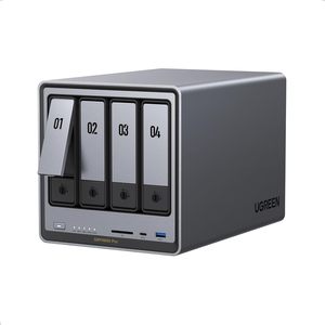 ดีมาก # ลดราคา UGREEN DXP4800 Pro 16GB 4-Bay NAS UGOS Pro Intel I3-1315U 4.5GHz SODIMM DDR5 USB มีสินค้าในสต็อก - Product Image 1