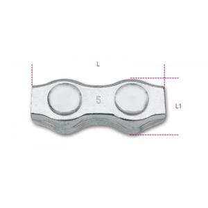 BETA-ROBUR Galvanized Duplex <b>Wire</b> <b>Rope</b> <b>Clips</b> (Multi-Pack) - Product Image 2