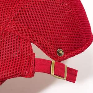 หมวกแก๊ปตาข่ายระบายอากาศได้ดีสำหรับผู้ชายหมวกเบเร่ต์แบบปรับได้หมวกเบเร่ต์ไอริชคนขับหมวกล่าสัตว์ - Product Image 5